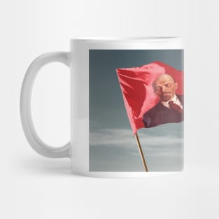 Lenin and The Red Flag Mug